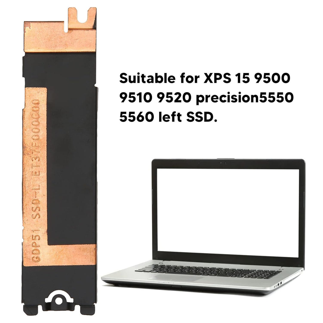 Kühlkörper für Nvme M.2 NGFF SSD, für XPS 15 9500 9510 9520 Precision 5550 5560 Linke SSD, SSD Kühlk