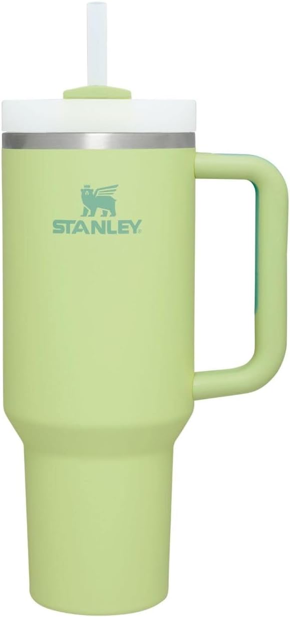 STANLEY Quencher H2.0 FlowState vakuumisolierter Edelstahlbecher mit Deckel und Strohhalm f r Wasser