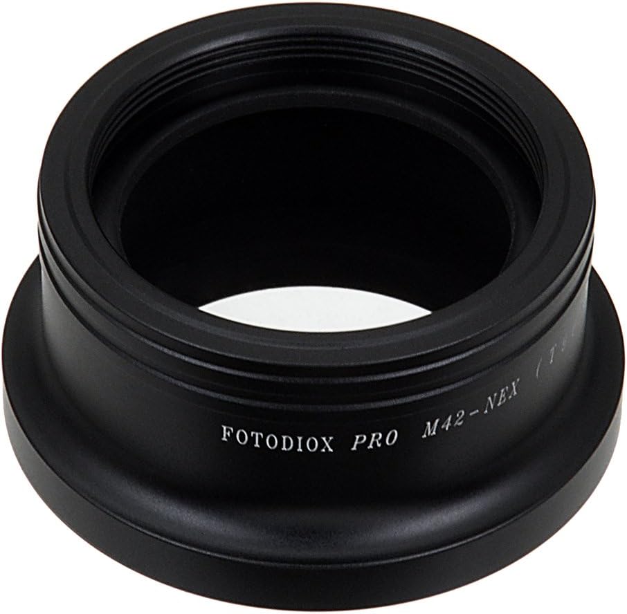 Fotodiox Pro Lens Mount Adapter Compatible with M42 Type 2 Lenses on Sony E-Mount Cameras M42 V2 PRO