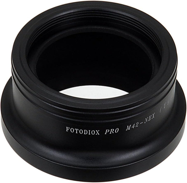 Fotodiox Pro Lens Mount Adapter Compatible with M42 Type 2 Lenses on Sony E-Mount Cameras M42 V2 PRO