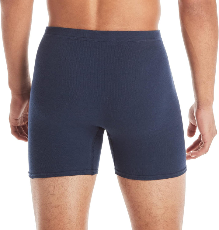 Hanes Comfortsoft Boxer Brief P4, Assorted Solids, Large