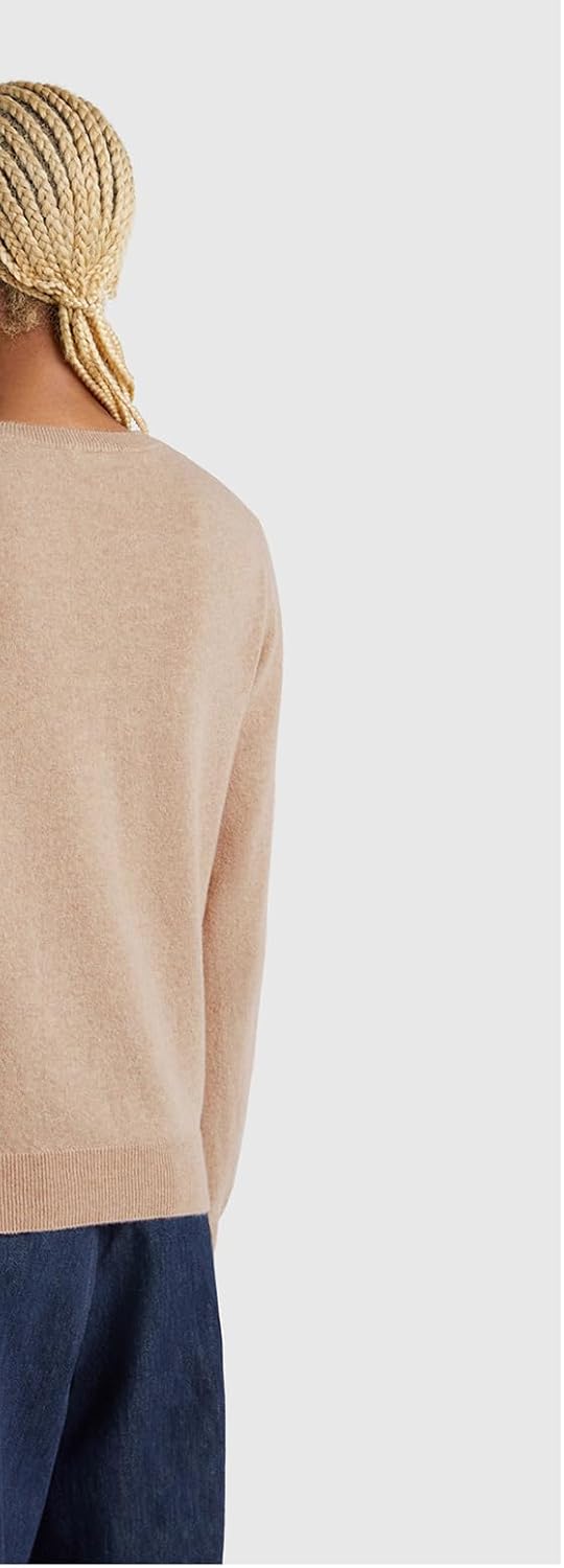 United Colors of Benetton Damen Pullover S Beige 562, S Beige 562