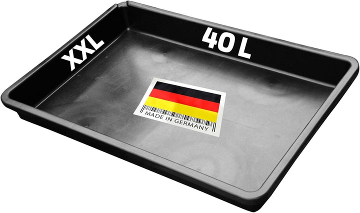 SW-Stahl 07377L Universal Auffangwanne XXL I 88 x 60 x 10cm grosse Kunststoffwanne I 42 Liter Fassun