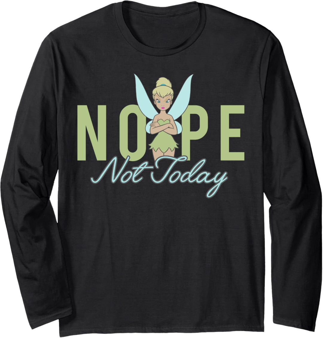 Disney Peter Pan Tinker Bell Nope Not Today Langarmshirt