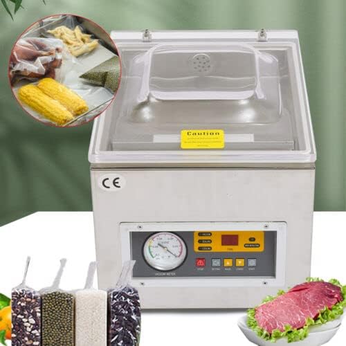 Edelstahl Vakuumierer VakuumiergeräT Vakuummaschine Vakuumiermaschine Industriell Automatisch Sealer