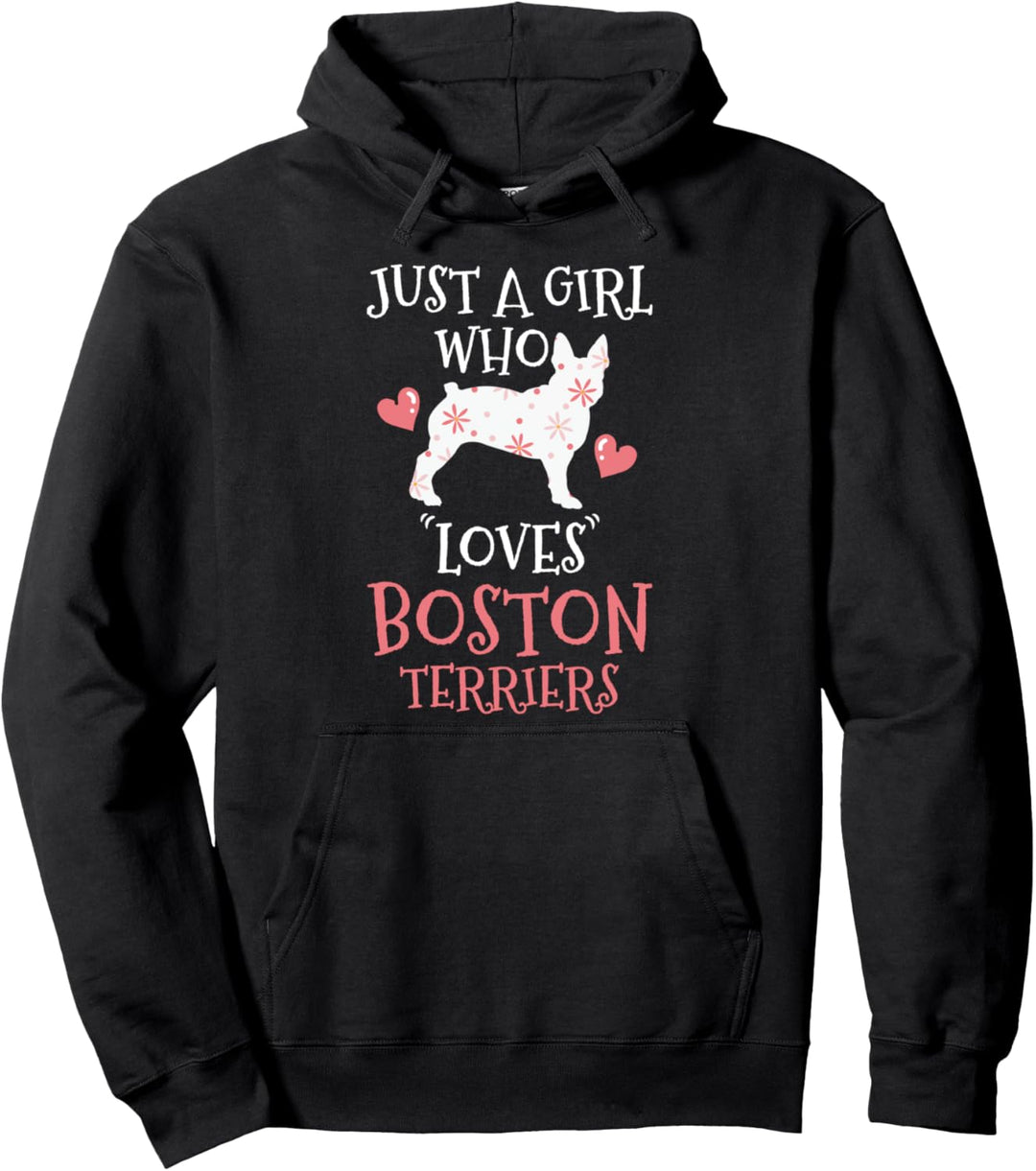 Boston Terrier Pullover Hoodie