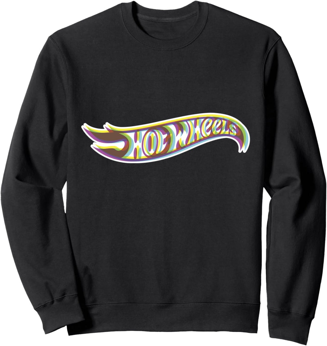 Verblasstes Logo von Hot Wheels Sweatshirt