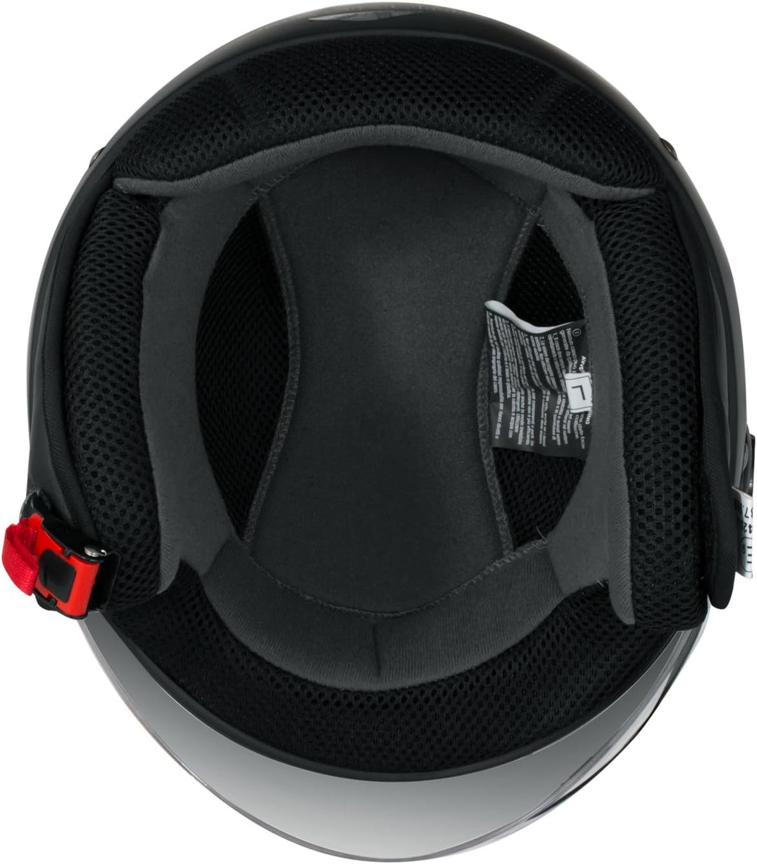 Motorradhelm Motorrad Roller Offenes Jet Scooter Helm Viser ECE 22 BACKLINE 61-62 cm (XL) Flou, 61-6