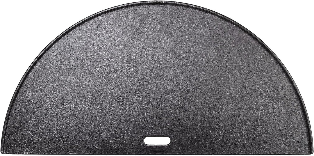 KamadoJoe ® - Zweiseitig verwendbare Gusseiserne Grillplatte (halbrund) - Big Joe, Zweiseitig verwen