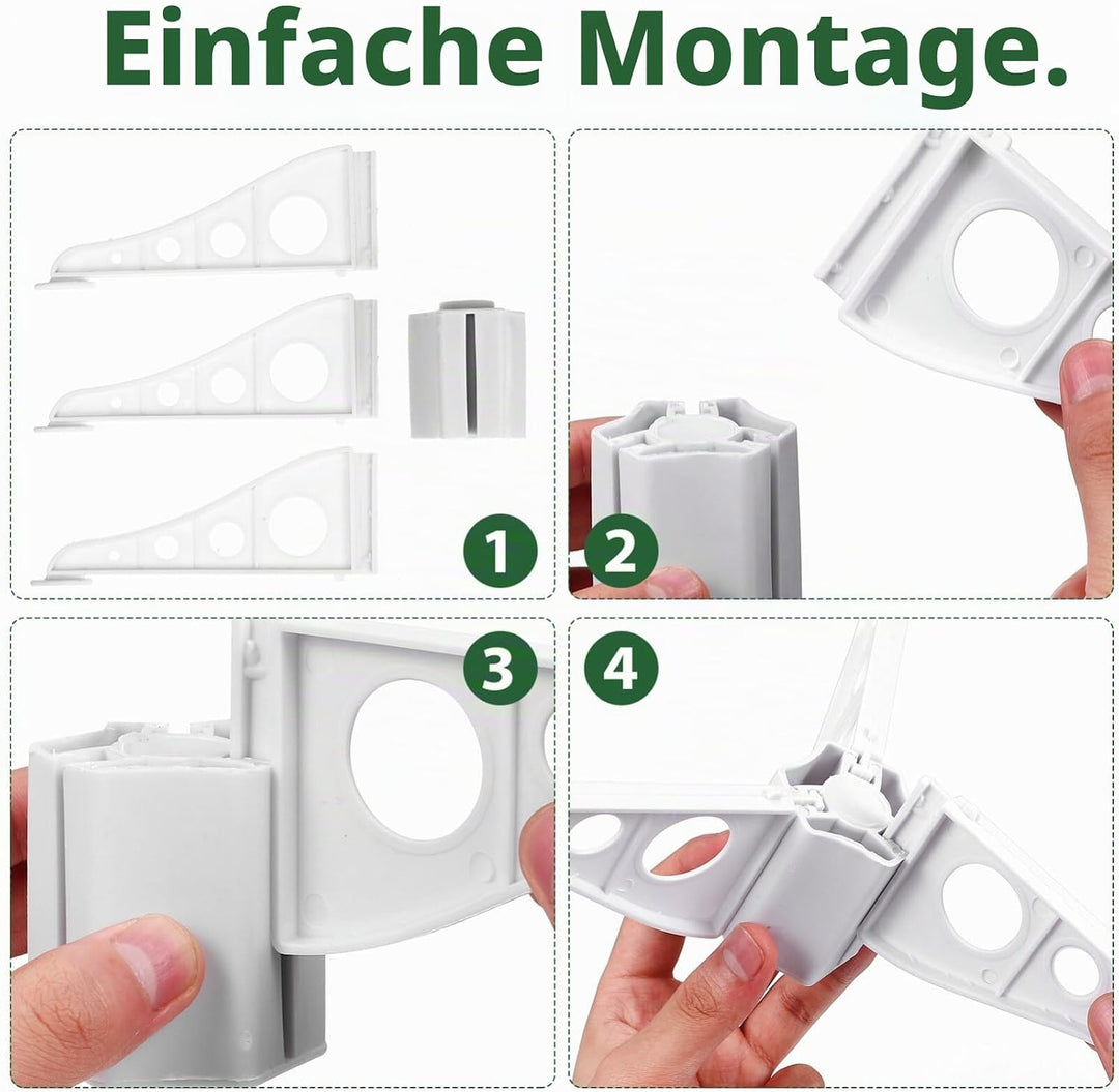 BESPORTBLE Weisser Weihnachtsbaumständer Weihnachtsbaumstütze Ersatz Für Einen Gefälschten Baumständ
