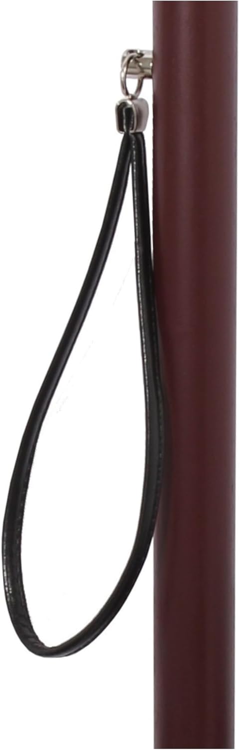 DELFA Design Schuhanzieher Schuhlöffel 70 cm mit Entenkopf als Griff - brauner Holzschaft mit Schlau