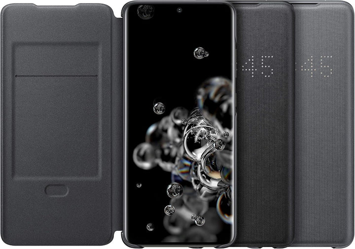 Samsung LED View Smartphone Cover EF-NG988 für Galaxy S20 Ultra Handy-Hülle, LED-Anzeige, Kartenhalt