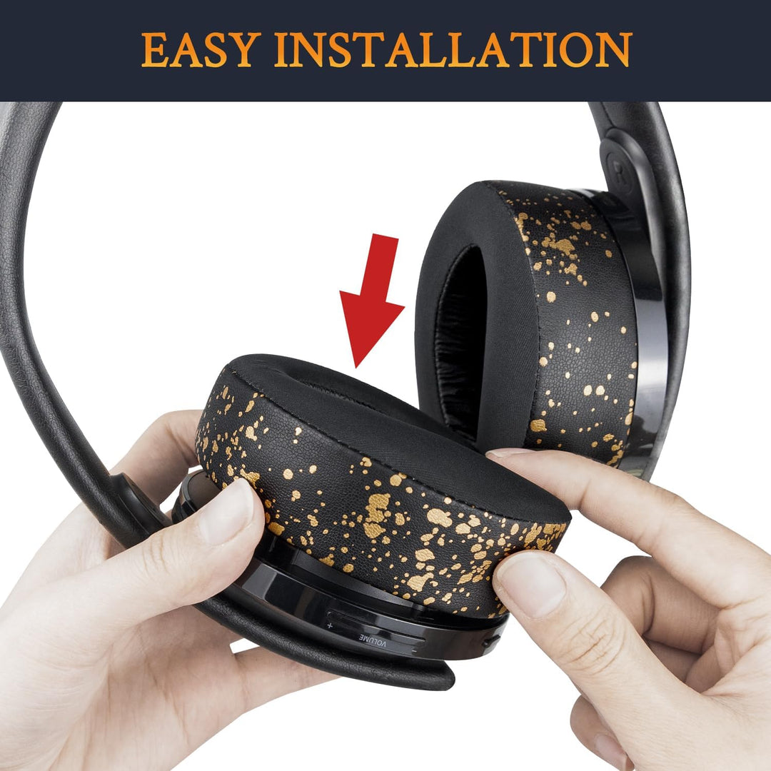 SOULWIT Kühlgel Ersatz Polster Ohrpolster für Sony PS 5 Puls PS5 3D Wireless Headset, Ersatzpolster