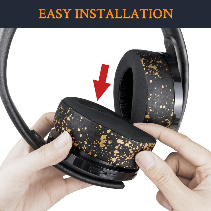 SOULWIT Kühlgel Ersatz Polster Ohrpolster für Sony PS 5 Puls PS5 3D Wireless Headset, Ersatzpolster