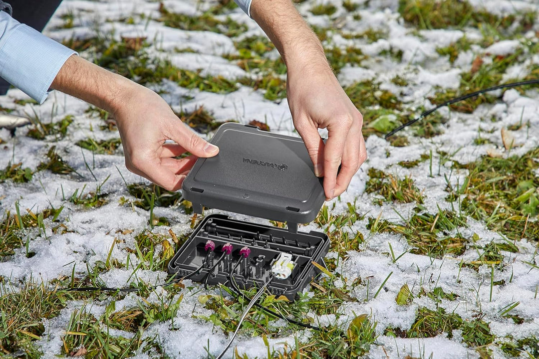 Gardena Mähroboter smart SILENO Life 750 m² Set & Winterschutzbox für Kabel
