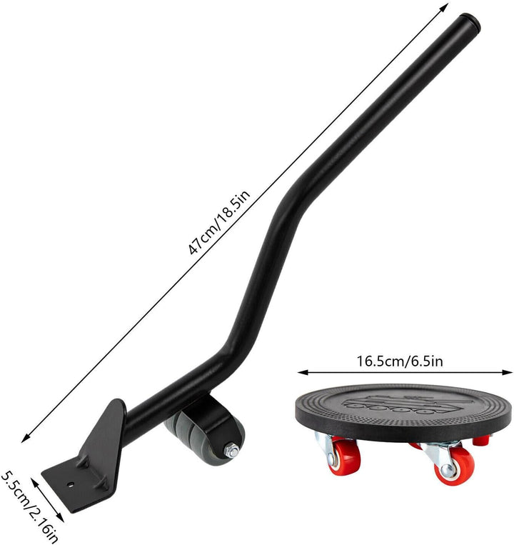 Möbel Transportrollen Set mit 6 Transportroller 4 Möbel Roller + 1 Lastenheber 360° Rotierbare Möbel