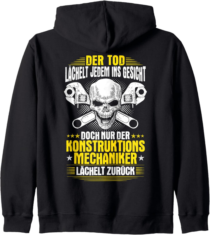 Lächeln Konstruktionsmechaniker Kapuzenjacke