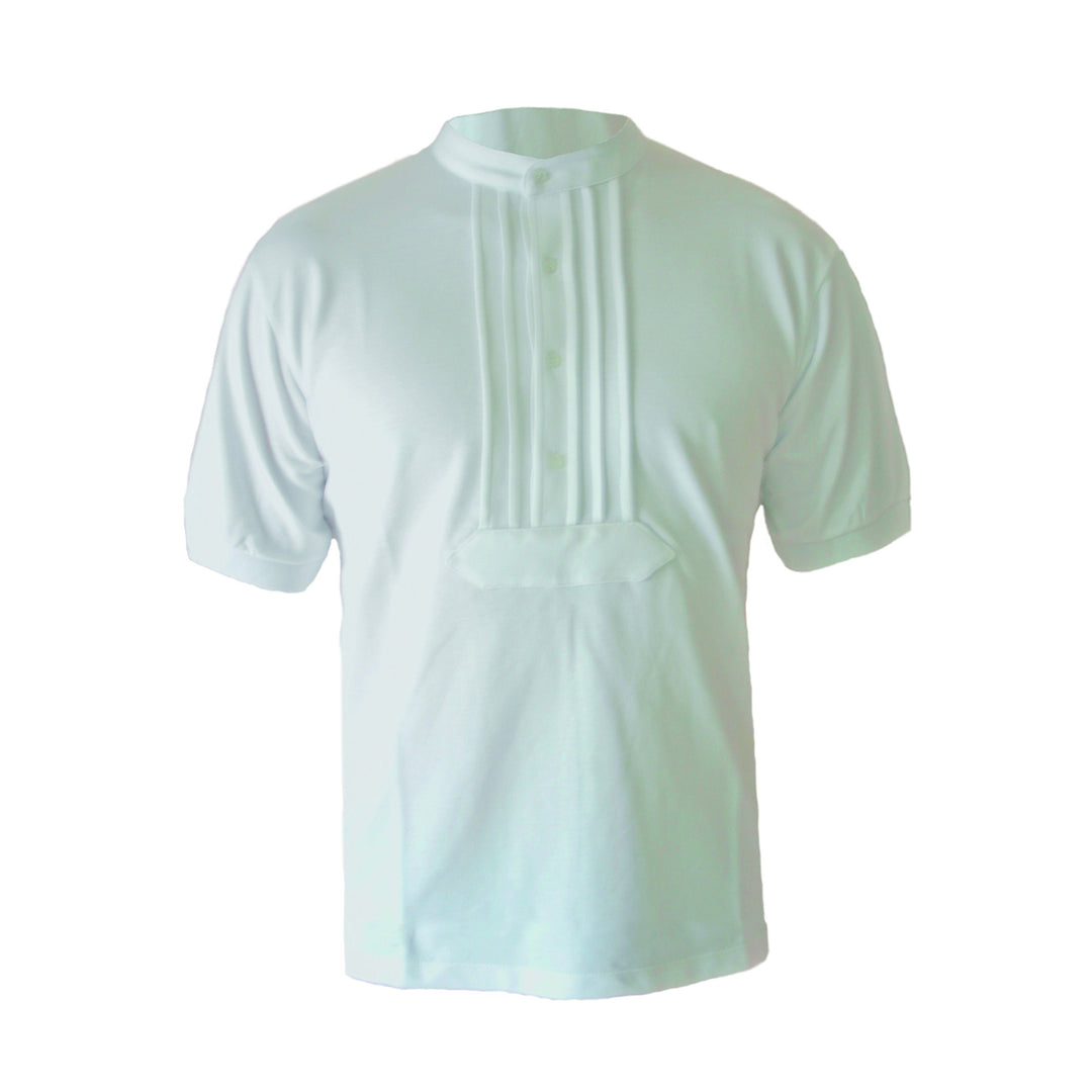 Eiko Zunft-Polo-Hemd, 100% Baumwolle, halbarm M Weiss, M Weiss