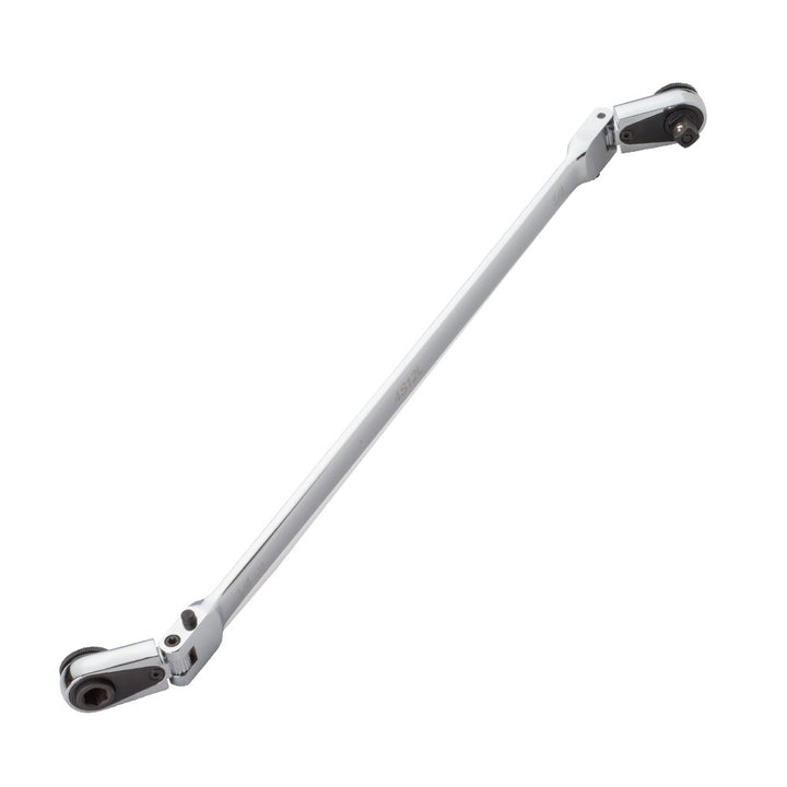 EZRED 4S12L Kombi-Stick Flexible Doppelratsche mit 6,35 mm Vierkantantrieb und magnetischem Bit-Antr