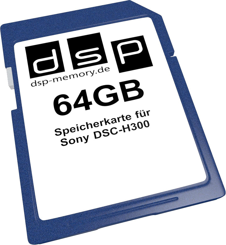 64GB Speicherkarte für Sony DSC-H300