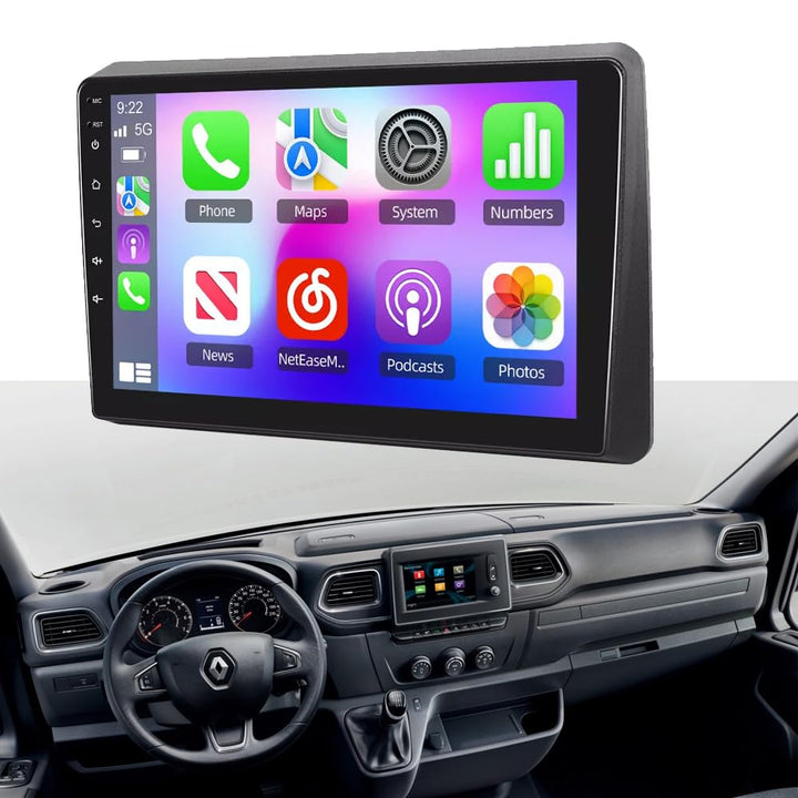 Auto Radio Autospieler GPS Navi Navigation Carplay/Android Autoradio 10 Zoll HD-Touchscreen, Ersatz