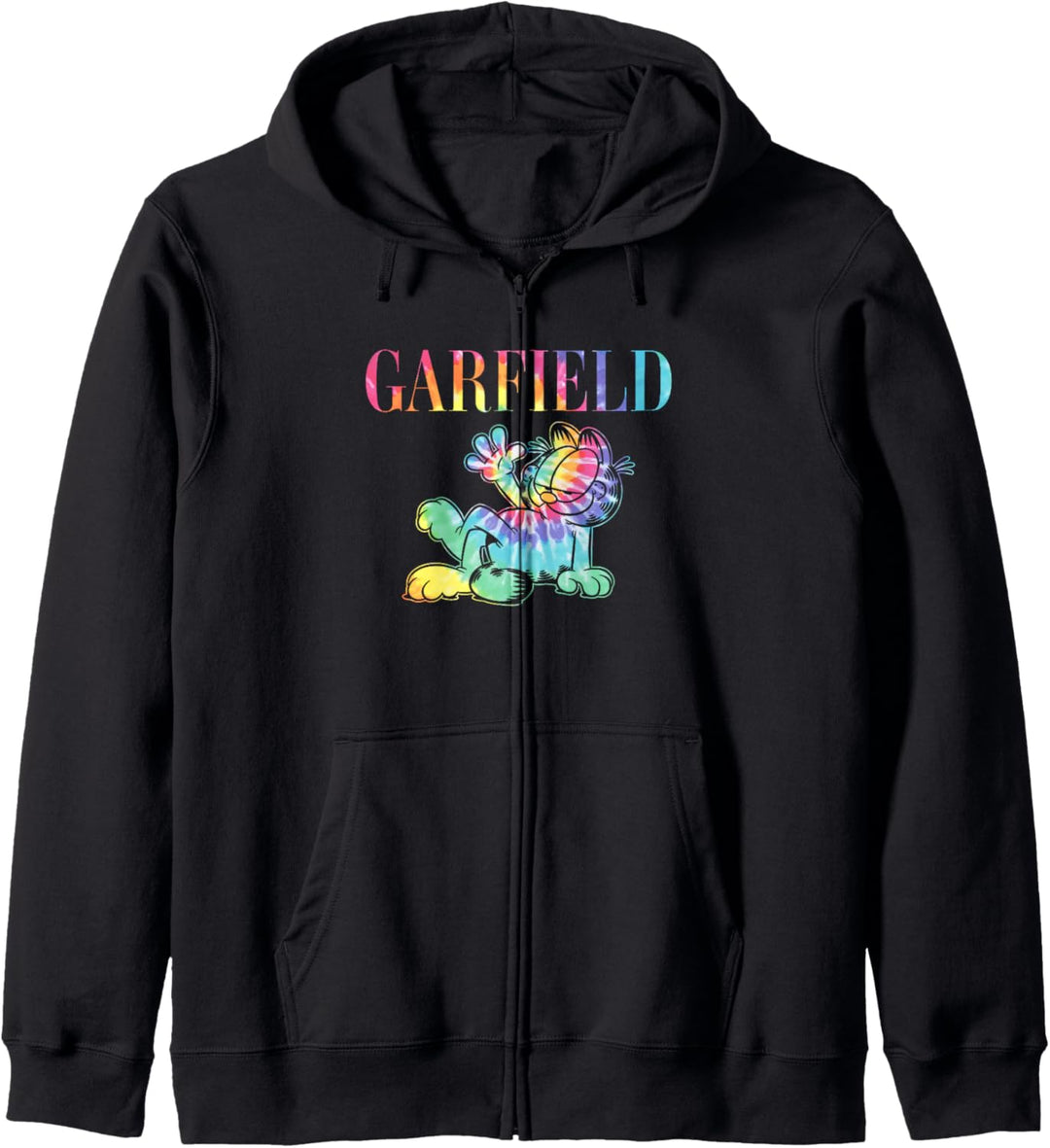 Garfield Tie Dye Garfield Kapuzenjacke