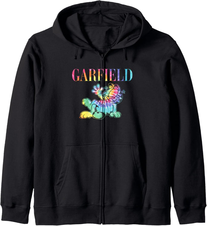 Garfield Tie Dye Garfield Kapuzenjacke