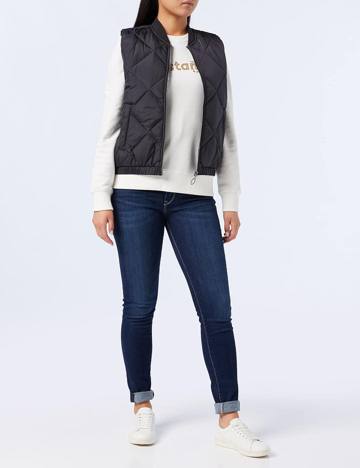 MUSTANG Damen Holly Vest XL Ebony 4086, XL Ebony 4086