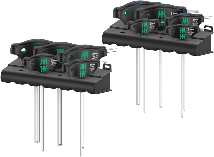 Wera 05023451001 454/10 HF Set Imperial 1, Quergriff-Schraubendrehersatz, zöllig, 10-teilig