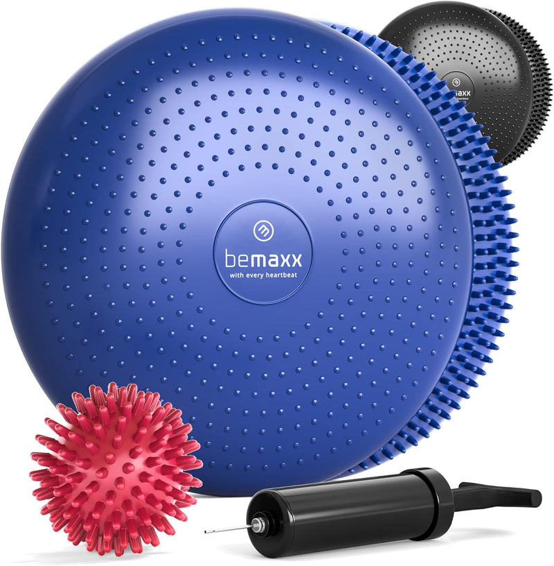 Balance Pad Kissen Balancekissen Balanceboard Balancepad Set XL + Trainings-eBook | Ballsitzkissen B