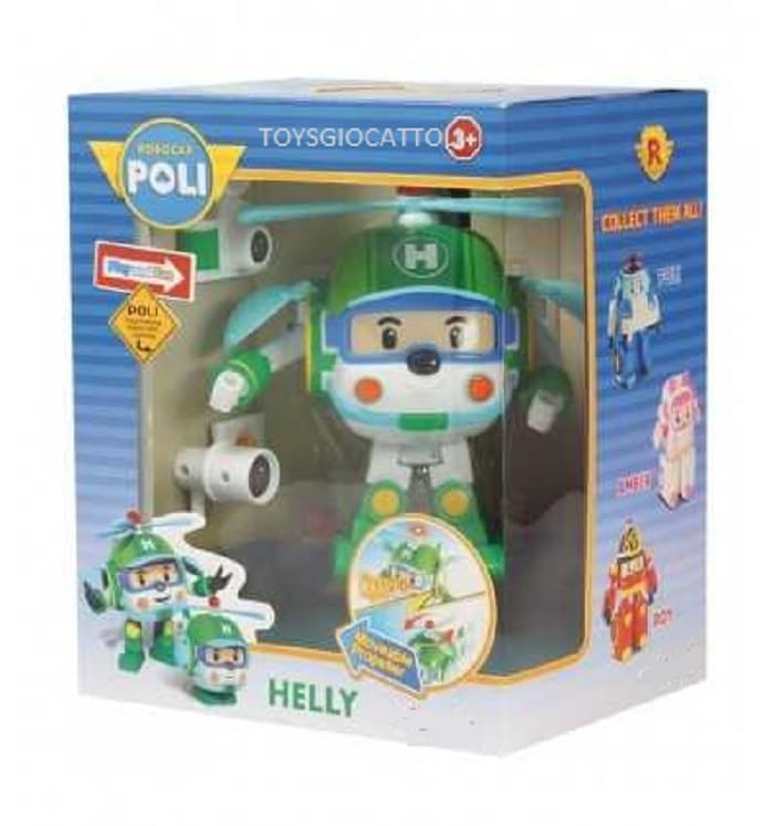 Roboter HELLY 13 cm mit Licht umwandelbar