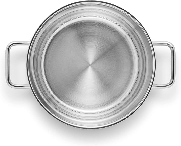 Eva Trio | Stainless Steel Topf 10 l 24 cm | Suppentopf für die ganz grossen Vorhaben. Ideal für Sup