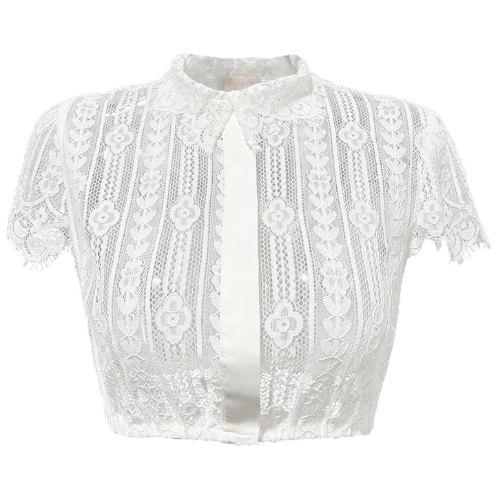 Kelliar Dirndlbluse Damen Trachtenbluse Creme Dirndl Bluse für Oktoberfest | Bayrische Tracht Bluse
