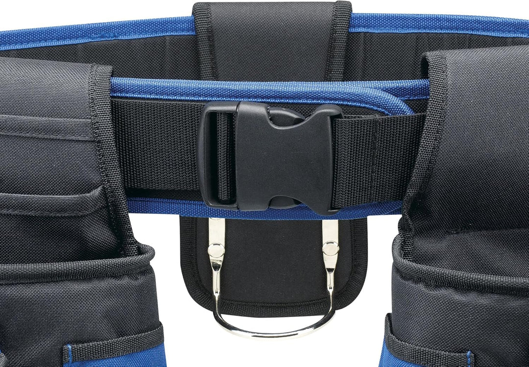 Ausonia - 48267 Ausonia Werkzeuggürtel Werkzeugtasche mit 2 Aufbewahrungstaschen und Schlaufe für ei