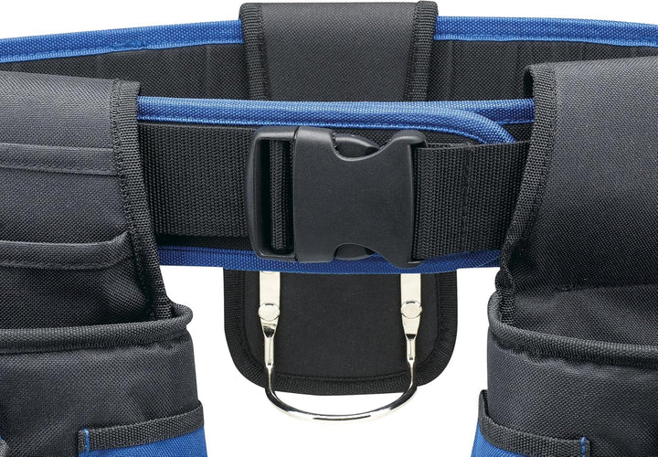 Ausonia - 48267 Ausonia Werkzeuggürtel Werkzeugtasche mit 2 Aufbewahrungstaschen und Schlaufe für ei