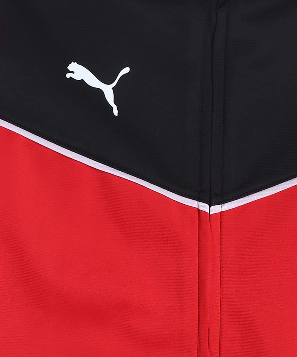 PUMA Jungen Individualrise Jr Trainingsanzug 176 Puma Red-Puma Black, 176 Puma Red-Puma Black