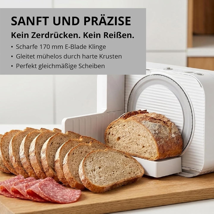 EUREL RS54 Akku-Allesschneider, Weiss, Weiss