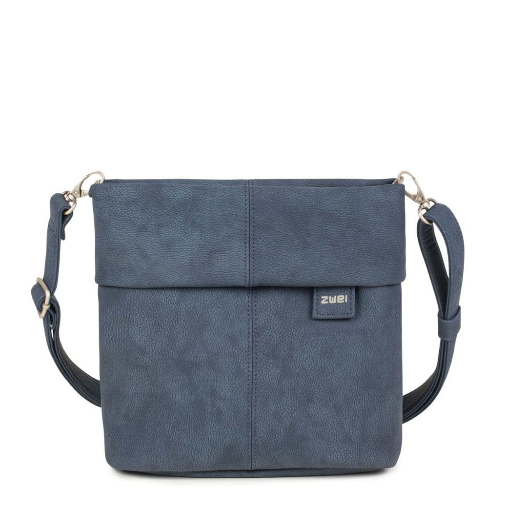 Zwei M8 Umhaengetasche Nubuk-blue, Nubuk-blue