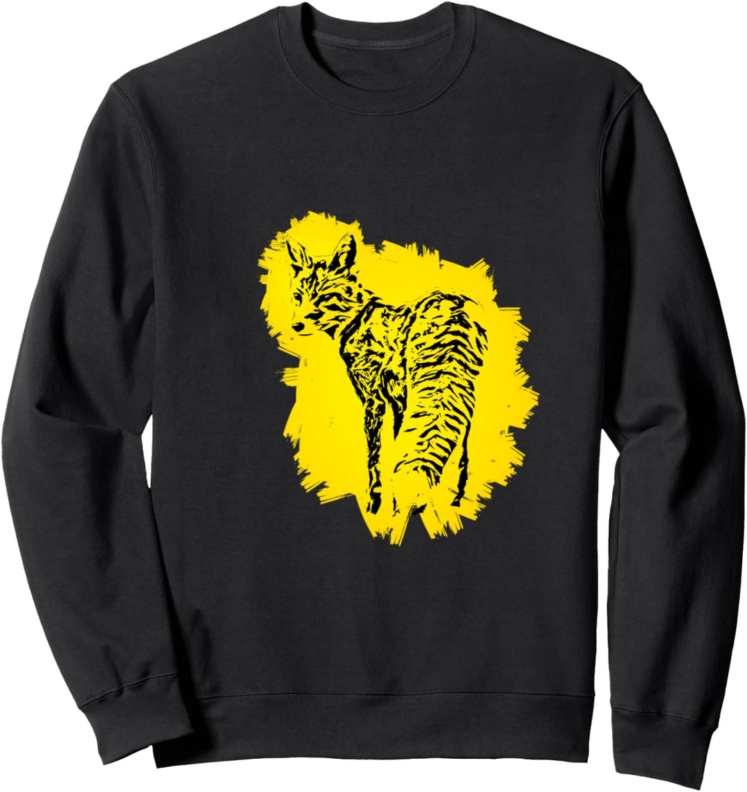Fuchs Motiv schlaue Füchse Tiere Wald schlauer Fuchs Design Sweatshirt