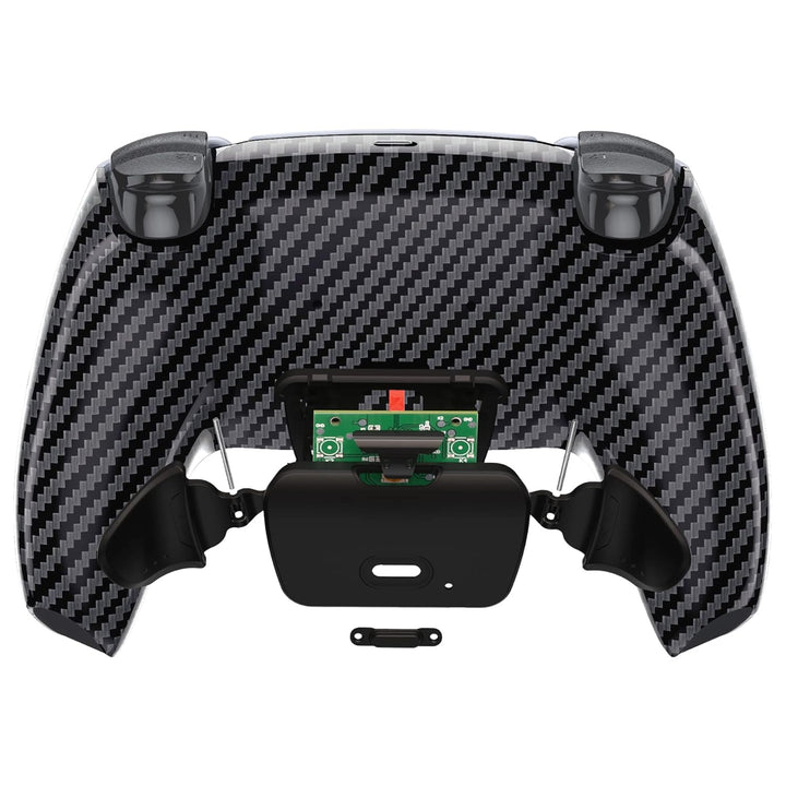 eXtremeRate Graphit-Kohlefaser-Muster Rise 2.0 Remap-Kit für PS5-Controller BDM-010 BDM-020, Upgrade