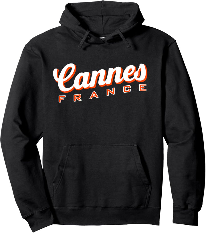 Cannes Frankreich Pullover Hoodie