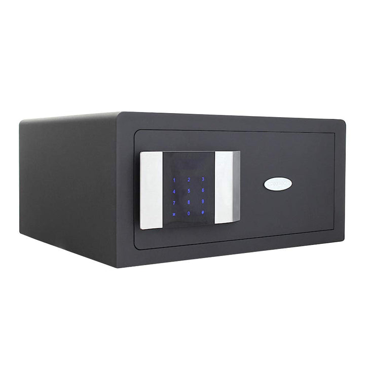 Profirst Möbeltresor Hestia Elektronikschloss Notöffnung LED Beleuchtung LED Touchbedienfeld Hoteltr
