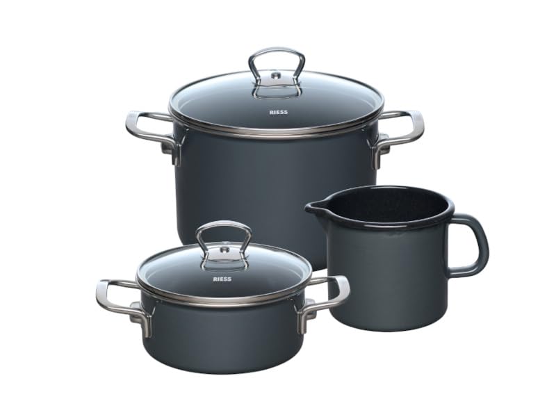 Riess - NOUVELLE PUR - Dark Grey - Starterset 3tlg.