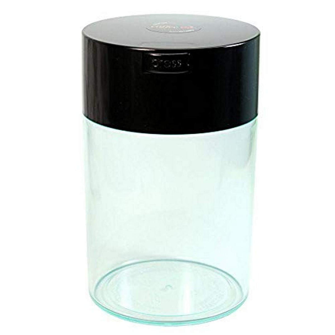 Vakuumgefäss 1,85L / Durchsichtig Schwarze Kappe und Transparenter Korpus, Schwarze Kappe und Transp