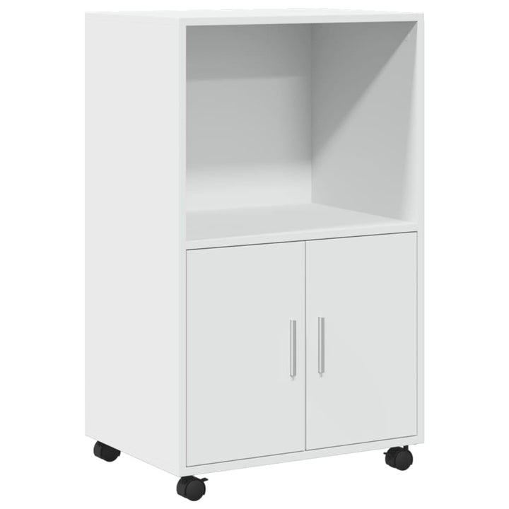 vidaXL Rollschrank, Büroschrank mit Stauraum, Aktenschrank für Wohnzimmer Büro, Bürocontainer Schran