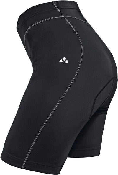 VAUDE Active - Fahrradhose Damen gepolstert - Radlerhose 48 Black Uni, 48 Black Uni