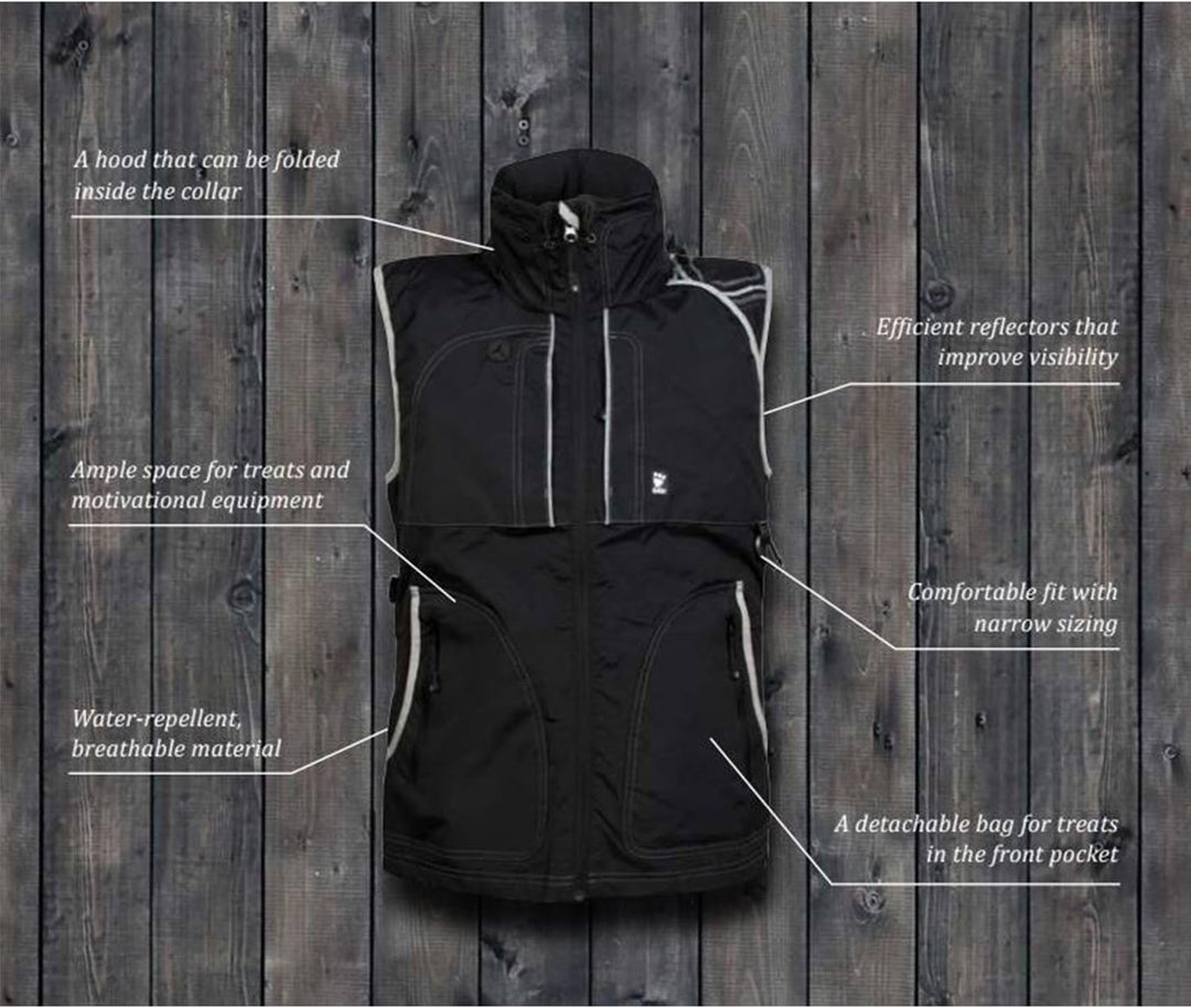 Hurtta Trainer Vest, Granit xxs, xxs