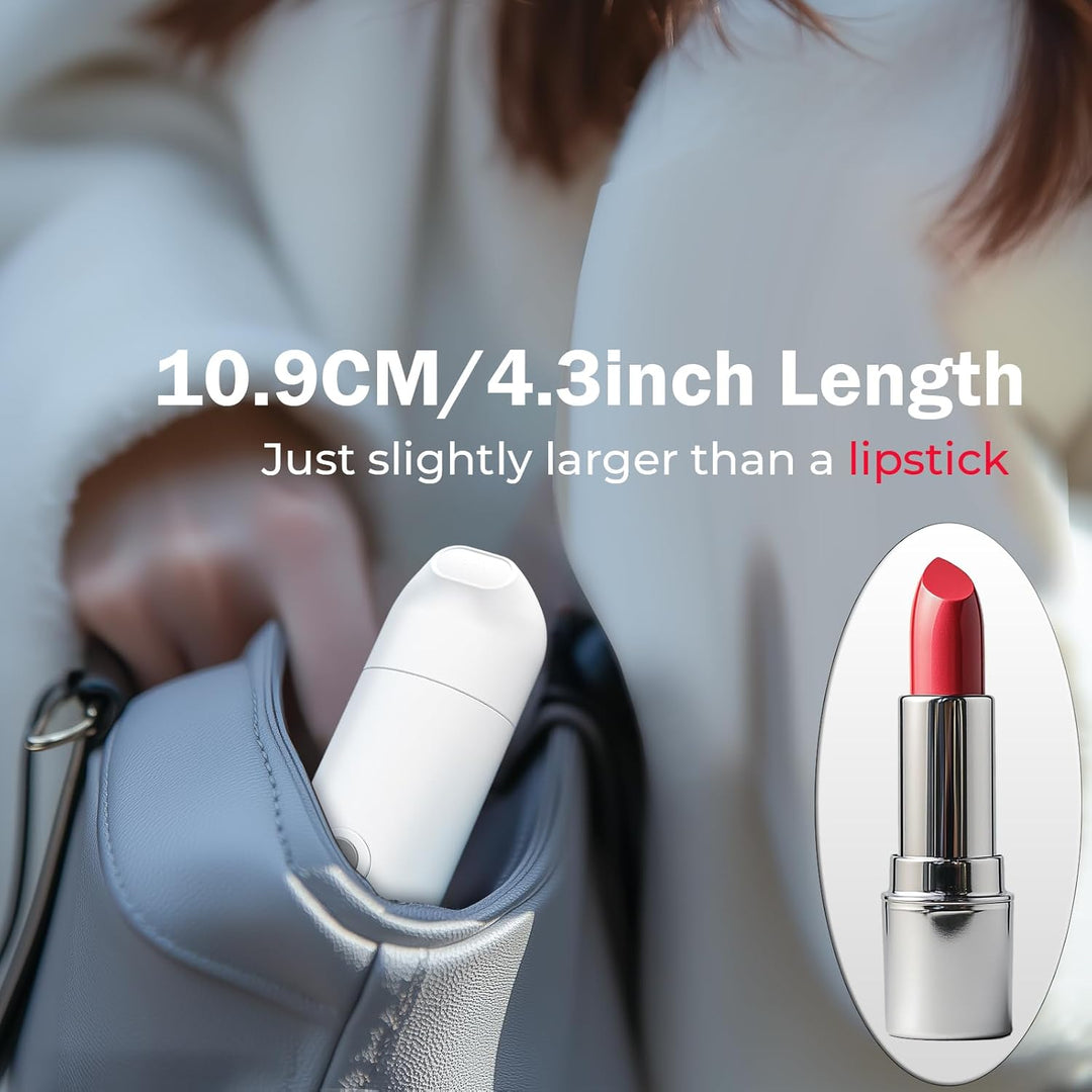 Bigcow Tragbares Bidet, Elektrische Po Dusche, Ein-Tasten-Bedienung, Reise Bidetflasche Mit 350mL Re