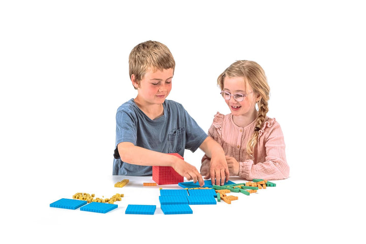Wissner aktiv lernen WissnerR39578.000 Dienes Grundset 141 Teile farbig, Mehrfarbig 141 pieces Singl
