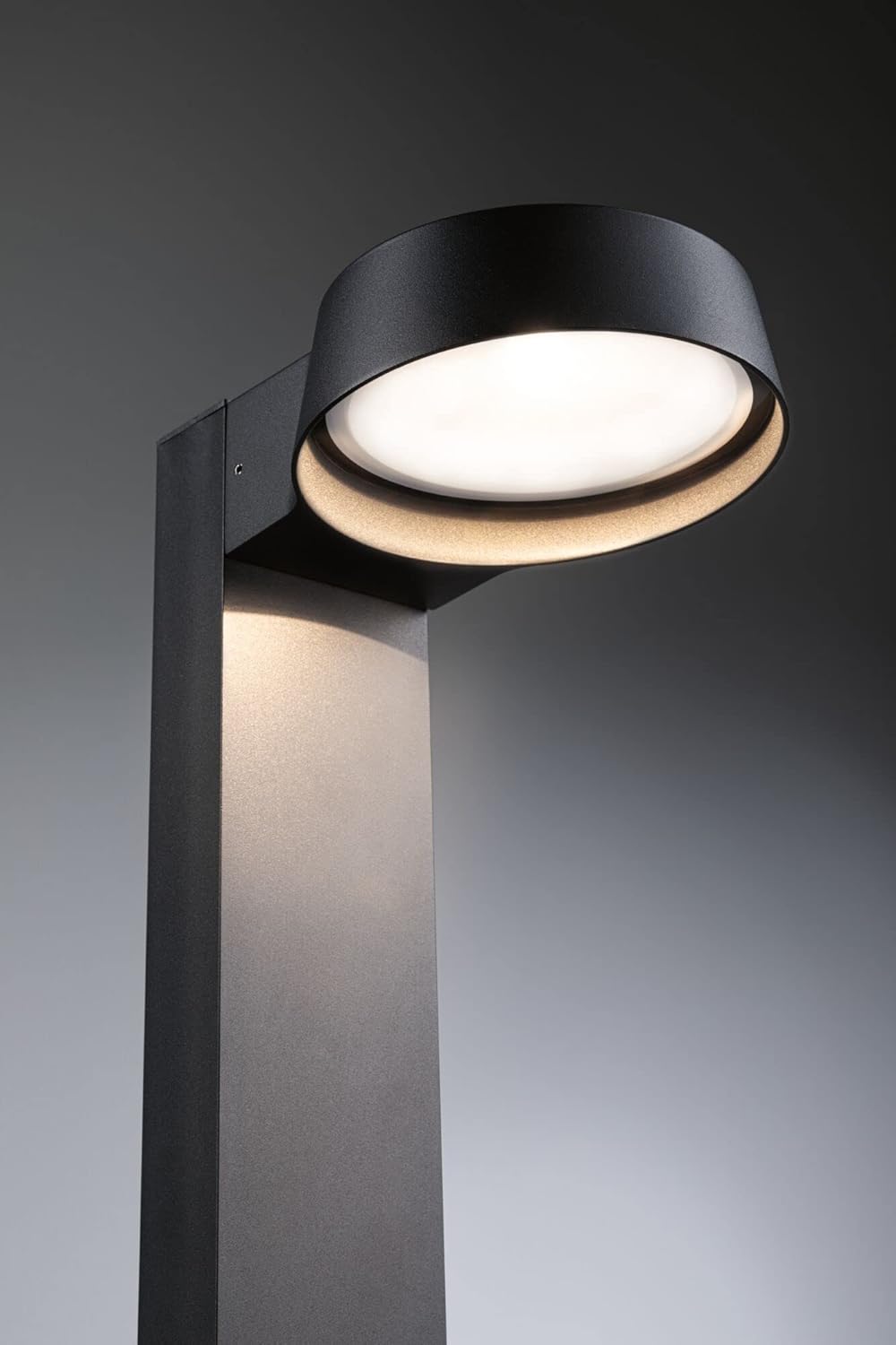 Paulmann 94790 LED Pollerleuchte Capea Grand IP44 11,5W 1050lm 650mm Anthrazit Alu Druckguss 3000K